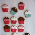 Galletas decoradas de cupcakes