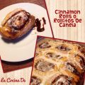 CINNAMON ROLLS O ROLLITOS DE CANELA