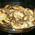 Pollo a la manzana