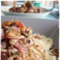 Pasta fresca al ajillo