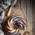 Bundt cake de naranja y chocolate