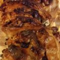 Trenza semiintegral de nueces, pasas y miel