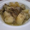 ALCACHOFAS CON PATATAS