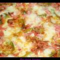 PIZZA DE BACON Y PROVOLONE