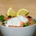 Ensalada de Salmón y yogur