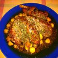 PIERNA DE CORDERO CON AJO Y PEREJIL