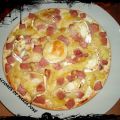 PIZZA CON QUESO DE CABRA