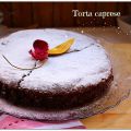 TORTA CAPRESE ( Pastel de Capri de avellanas )