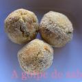 Bolas de batata con queso