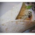 Fajitas de pollo y verduras