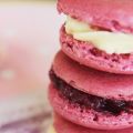 Cherry Macarons