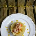 PASTEL DE PATATA CON GAMBAS ,PIÑA Y VINAGRETA[...]