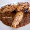 SOLOMILLOS DE POLLO EN SALSA DE MORCILLA