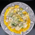 Tortilla vaga de Bacalao, Mayonesa de su[...]