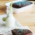 Pastel de calabacín y chocolate #recetasveganas
