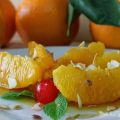 NARANJAS CON ALMÍBAR Y ALMENDRA LAMINADA