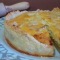 Quiche de pollo al curry