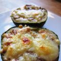CALABACINES RELLENOS DE QUESO FETA Y NUECES