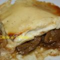 LASAÑA DE LOMO SALTADO