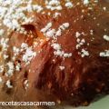 Brioche relleno de cabello de ángel