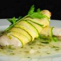 MERLUZA CON CALABACIN EN SALSA VERDE