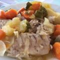 PESCADO DE ROCA SALVAJE AL HORNO