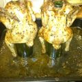 PICANTONES CON CHIMICHURRI A LA CERVEZA.