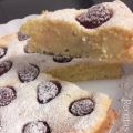 TARTA DE FRAMBUESAS Y REQUESÓN