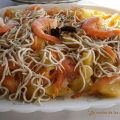 Ensalada de Patatas, Salmón y Gulas