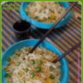 RISO ALLA CANTONESE VEGAN - ARROZ CANTONÉS VEGAN