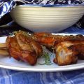 Lechón marinado al horno