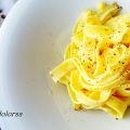 Tallarines cacio e pepe
