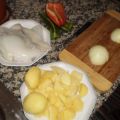 Patatas con sepia