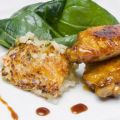 Socarrat con alitas de pollo