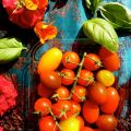 Dos formas de comer tomates.