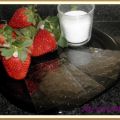 GELATINA DE FRESAS CON INFUSIÓN DE MENTA.