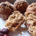Muffins de avena y arándanos