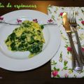 Reto recetas sanas: tortilla de espinacas
