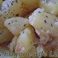 PATATAS AL AJILLO Y TRUQUI