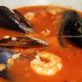 Sopa de pescado mediterránea