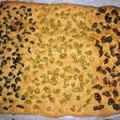 Torta de romero y aceitunas