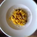 Risotto con setas y romero