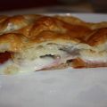 Empanada de Jamon, queso y dátiles