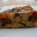 TORTILLA DE PATATAS Y PIMIENTOS