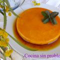 Flan de queso y yogurt