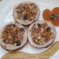Solomillo de cerdo relleno de frutos secos