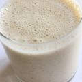 Batido de plátano y nueces.