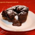Coulant de chocolate negro y coulant de[...]