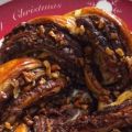 Rosca de hojaldre rellena