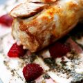 Solomillo Wellington con frambuesas y trufa